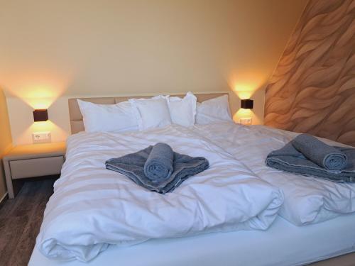 Una cama o camas en una habitación de Seenlandoase Reppist