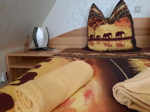 Una cama o camas en una habitación de Seenlandoase Reppist