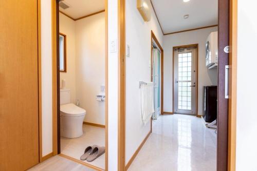 Koupelna v ubytování 星空テラス BBQセット 宮古そば付き貸切ヴィラ Resort Villa ManMaka