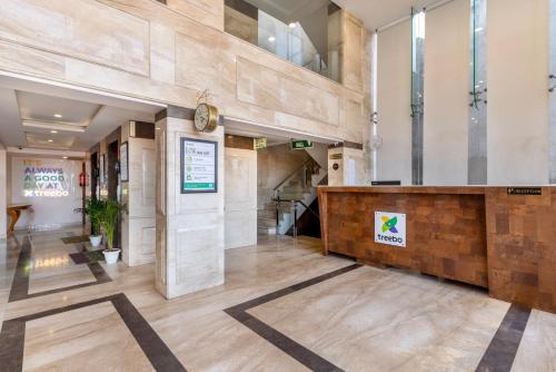 Vstupní hala nebo recepce v ubytování Treebo Premium Vinnie Near Airport