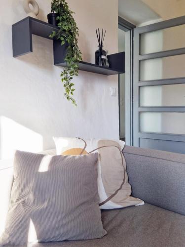 Un lugar para sentarse en QuickHome Appartamento Gelsomino