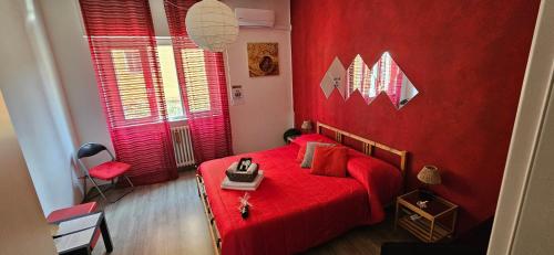 Postel nebo postele na pokoji v ubytování Testa o Croce Casa Vacanze