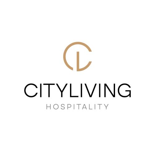 a logo for a city living hospital facility at Valletta Stylish City Pad in Valletta
