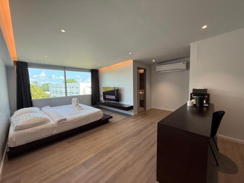 Voodi või voodid majutusasutuse P168 Hostel Samui toas