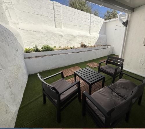 Χώρος καθιστικού στο Casa "A Sobreira"