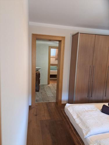 Postel nebo postele na pokoji v ubytování Ferienwohnung mit Charme