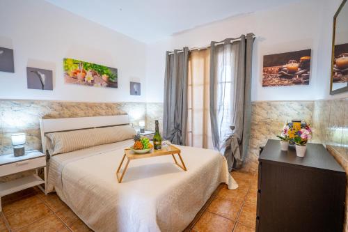a bedroom with a bed and a table at Orlando 85 Complex - Costa Adeje in Adeje