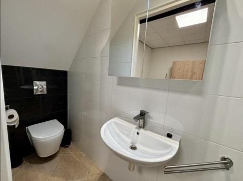Bilik mandi di Luxury apartment Enschede