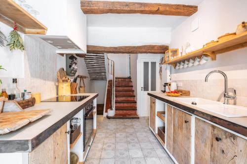 Dapur atau dapur kecil di Chez Prunelle