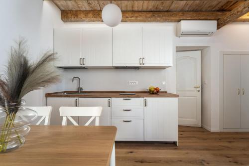 Η κουζίνα ή μικρή κουζίνα στο Apartments Eliza