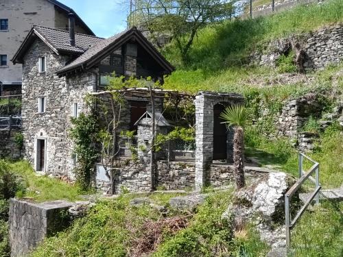 Zahrada ubytování Rustico "Casa di Sasso"