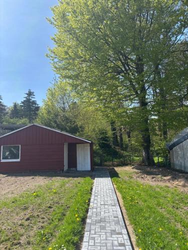 Κήπος έξω από το Albos Ferienhaus zwischen Schlei und Ostseeküste