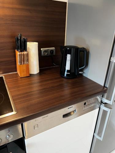 Kuchyň nebo kuchyňský kout v ubytování Appartment 34 Lüdenscheid Hellersen Süd