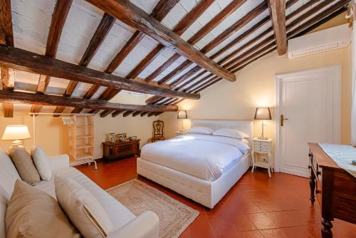 Posteľ alebo postele v izbe v ubytovaní Luxury Apartment Pantheon