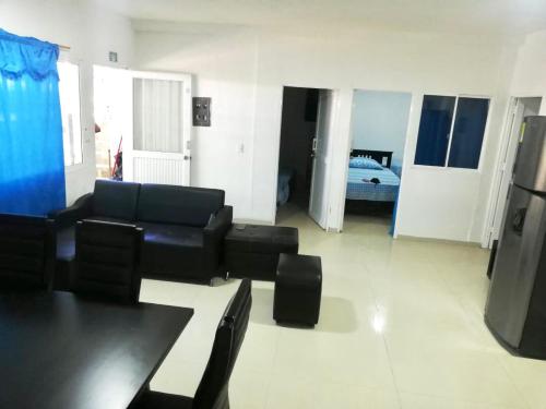 Posezení v ubytování Apartamentos Manatwar