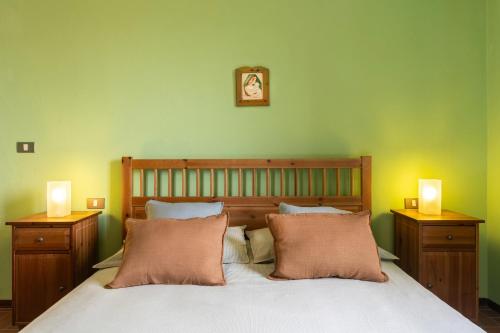 Postel nebo postele na pokoji v ubytování Agriturismo La Carletta