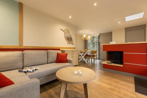 Χώρος καθιστικού στο Center Parcs Les Hauts de Bruyères