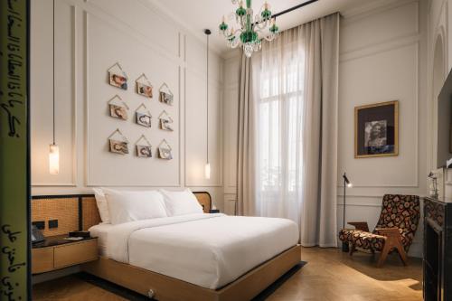 Voodi või voodid majutusasutuse Mazeej Balad - Boutique Hotel - Adult Only toas