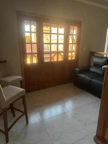 Χώρος καθιστικού στο Hotel-Pousada Quartzo Rosa