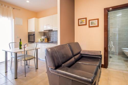Posezení v ubytování Villa Palma
