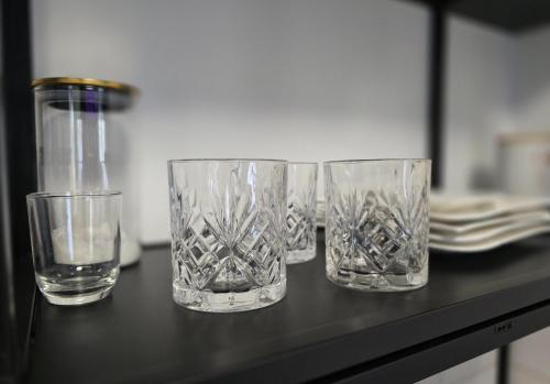 Nápoje v ubytování Modernes und gemütliches Studio in Karlsruhes Zentrum - APOLONIAliving