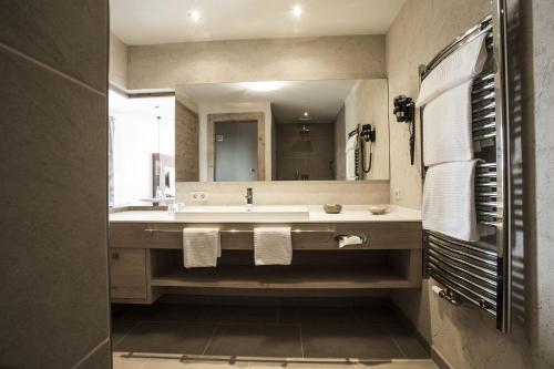 Koupelna v ubytování Meiser SPA Resort