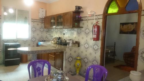 Dapur atau dapur kecil di Elmenzah Apartments