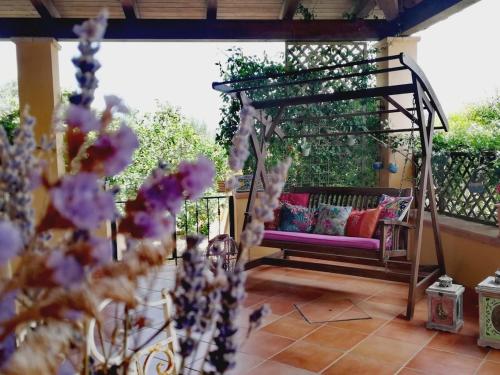 En have udenfor Un balcone sul mare