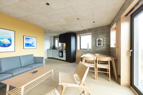 Dapur atau dapur kecil di Á Varða Apartments