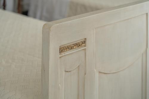 a white door with a gold trim on it at Consi's House - ItalyWeGo in Torgiano