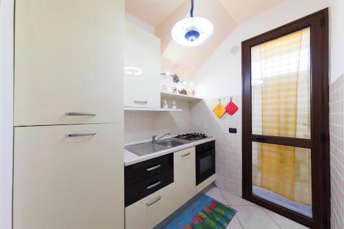 Dapur atau dapur kecil di Villa comi - 1km da Otranto