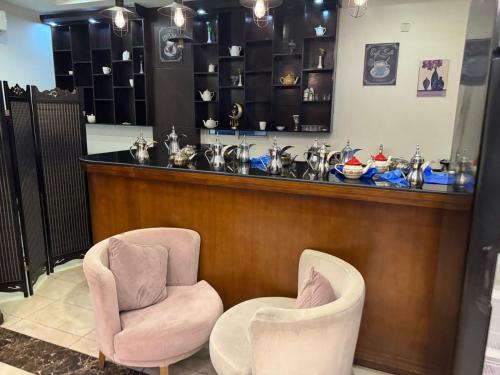 Posezení v ubytování Asal Hiraa Aparthotel Jeddah - آصال حراء للشقق الفندقيه