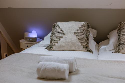 Postel nebo postele na pokoji v ubytování Villa Gentbos