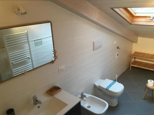 Koupelna v ubytování Spegni La Luce b&b