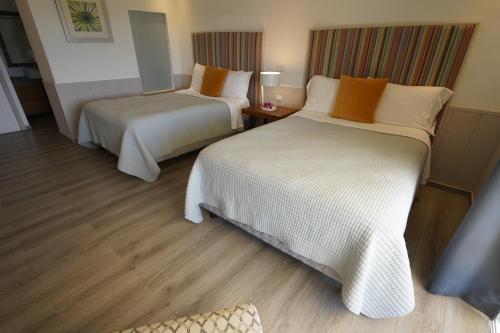 Cama o camas de una habitación en Santerra, Valle de Guadalupe