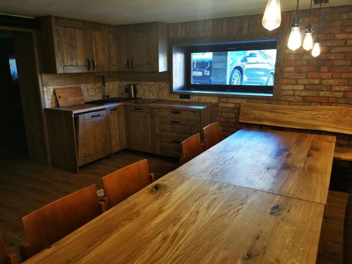 Кухня или мини-кухня в Luxusne apartmany Telgart - Olivia

