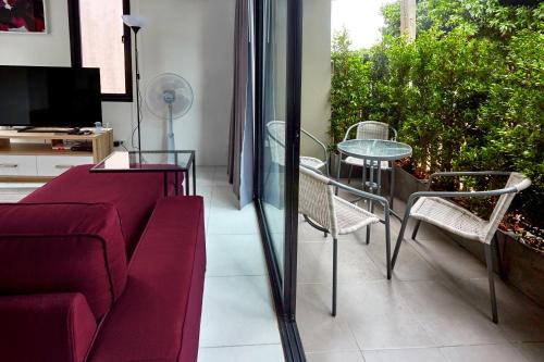 Posezení v ubytování Pause on Samui Residences