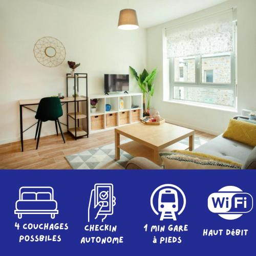 Les Douces Breizh - Jules Ferry - Proximité Gare SNCF