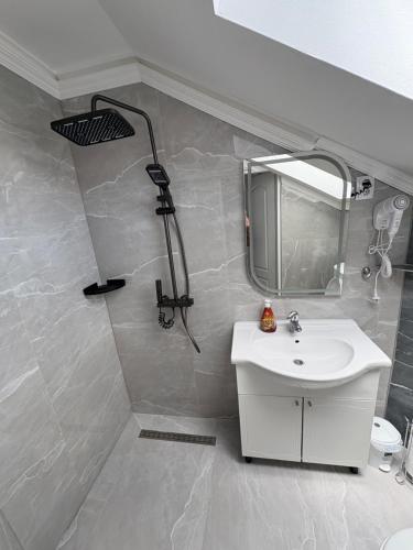 Koupelna v ubytování Apartmani D&D