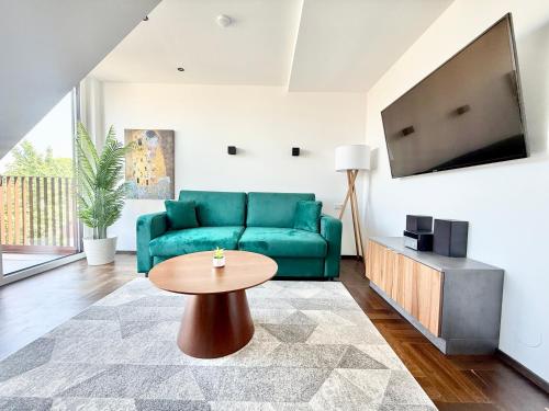 Penthouse Wien mit Parkplatz und Balkon
