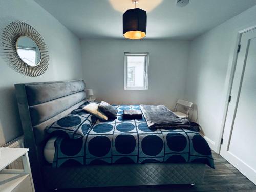 Postel nebo postele na pokoji v ubytování Apartment in Connemara