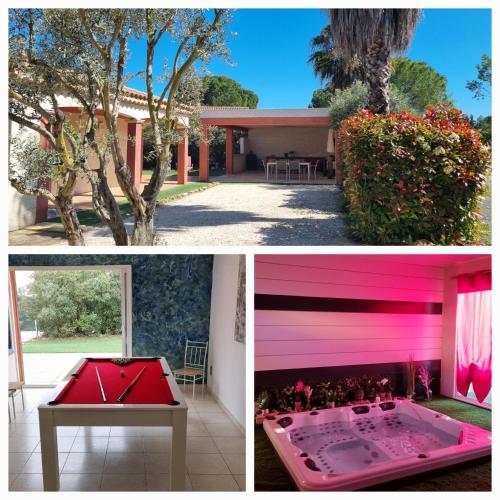 Photo de la galerie de l'établissement Villa les bouzigues et spa, à Alignan-du-Vent