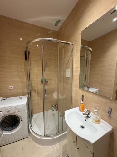 Ένα μπάνιο στο Dreamcatchers Guest Rooms at the Old Town