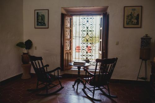 Un lugar para sentarse en Hacienda de Comodejé