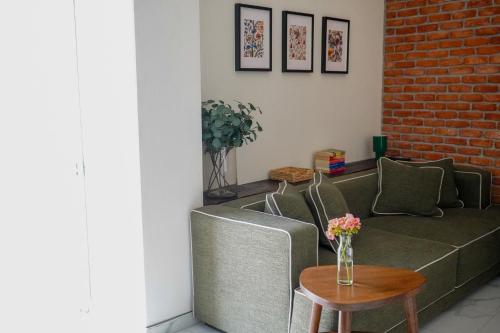 Posezení v ubytování Departamento Vintage