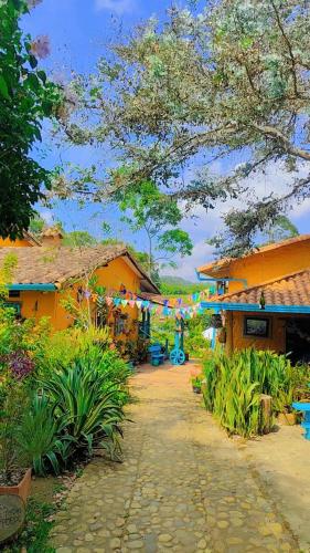 En have udenfor Hotel Boutique Campestre El Ensueño