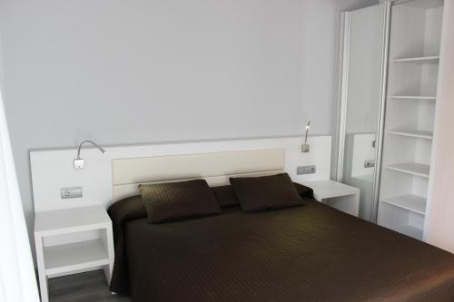 Кровать или кровати в номере Hotel Salomé
