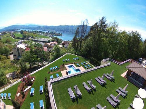 Άποψη από ψηλά του das Balance - Spa & Golf Hotel am Wörthersee