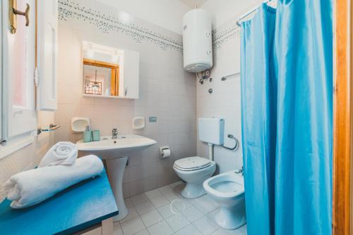 Koupelna v ubytování ALL INCLUSIVE - Marelì Apartment by Diddoi