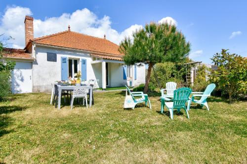 Maison avec jardin pour 4 - 800m de la plage